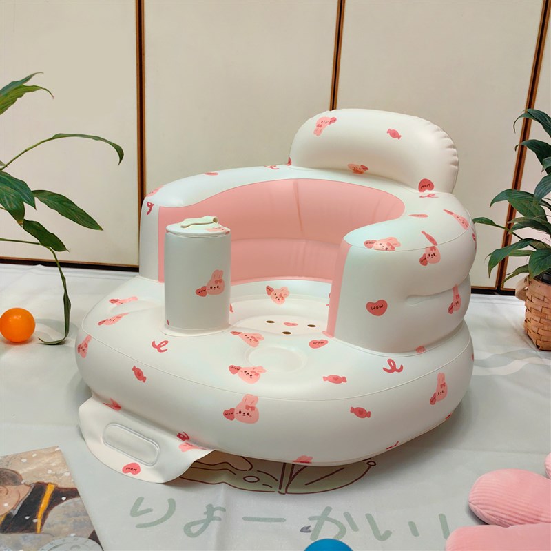 宝宝学坐椅婴儿h训练坐立神器防摔座椅不伤脊柱儿童充气沙发学坐