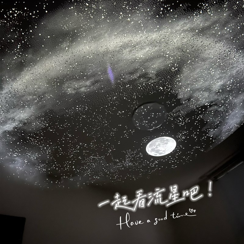 【带流星投影星空灯】p氛围灯卧室满天星投影仪伴睡小夜灯生日礼
