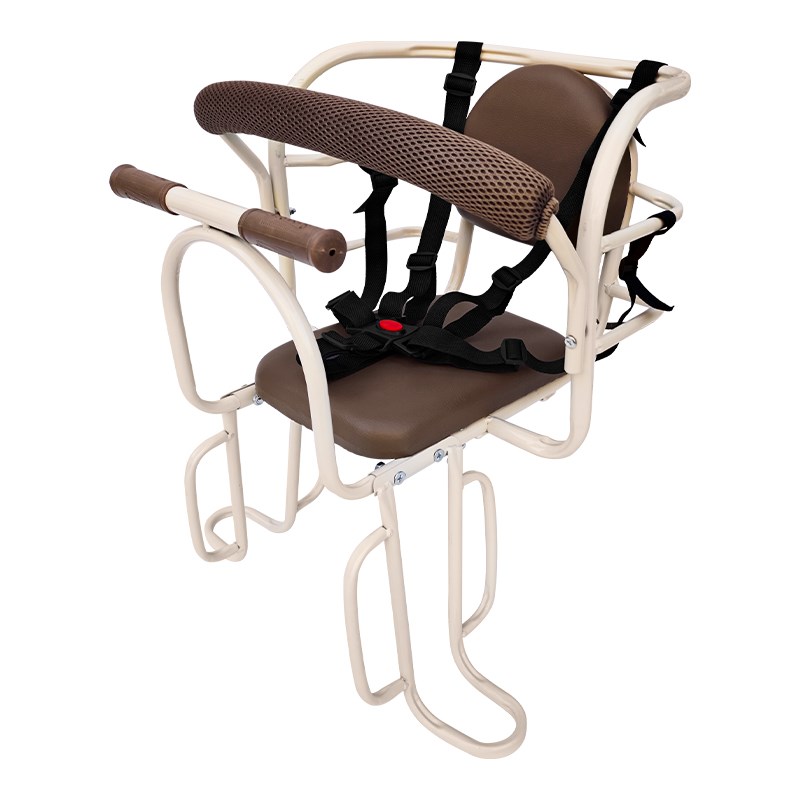 山地自行车儿童座椅后置折叠x单车宝宝后座架电动车婴儿安全后车