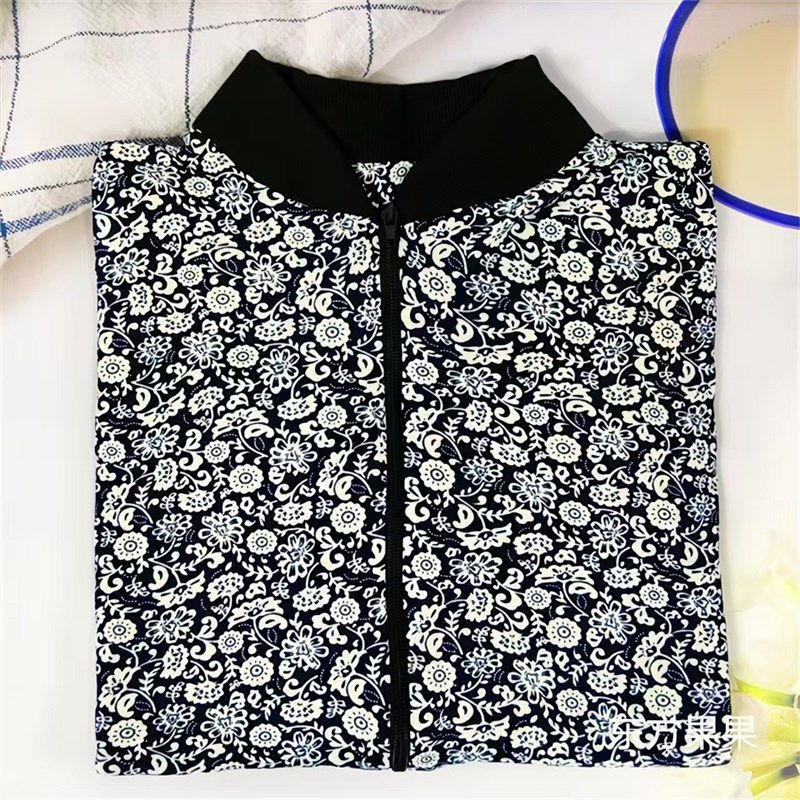 棉袄片半成品螺纹领 手工棉衣z片袄片子加工棉花棉袄 男女衣片冬