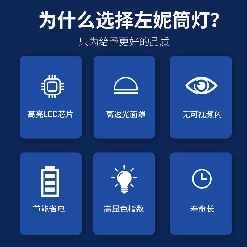 家用筒灯led天花灯3w5w嵌入式桶射灯吊顶洞灯R客厅孔灯过道牛眼灯