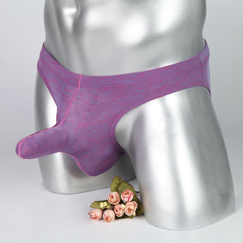 大象内裤男三角裤 性感分离式飞机裤超薄JJ套内Q裤男T裤纯绵大枪