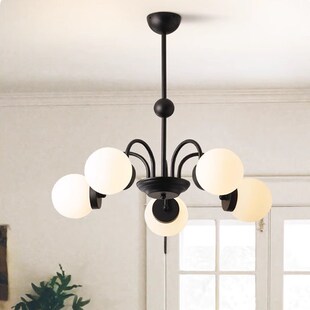 法式 复古吊灯客厅灯中古风vintageG黑色魔豆吊灯卧室餐厅大厅主灯