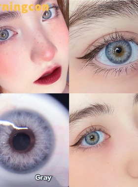 DNA赫本紫色美瞳半年抛彩色隐形眼镜正品混血自然日常官方旗舰店