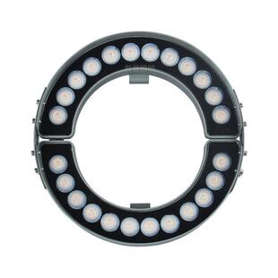 户外led七彩RGBW外控抱箍灯抱柱灯 市政亮化工程环形桥梁拉索灯