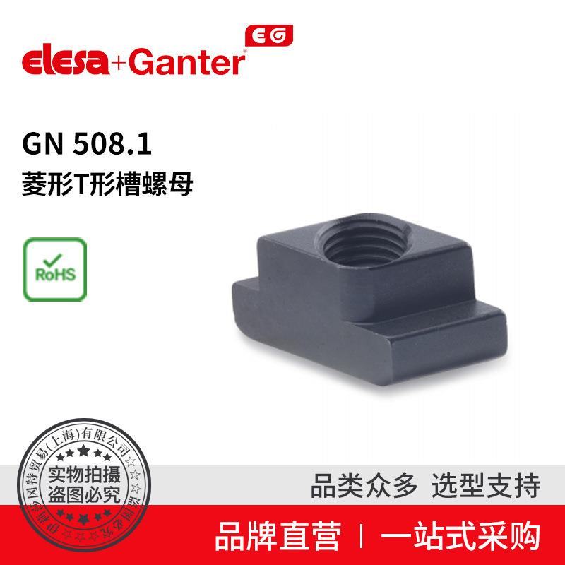 Elesa Ganter伊莉莎冈特 GN 508.1 菱形T形槽螺母