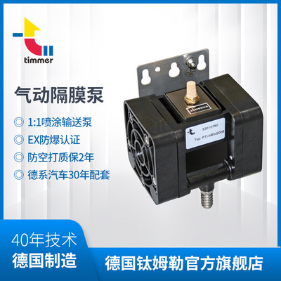 德国钛姆勒/timmer PTI-MEM2008油涂涂料喷涂输送泵 气动双隔膜泵