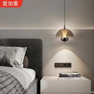 意式极简小吊灯全光谱护眼现代简约高级感餐厅吧台卧室床头吊灯