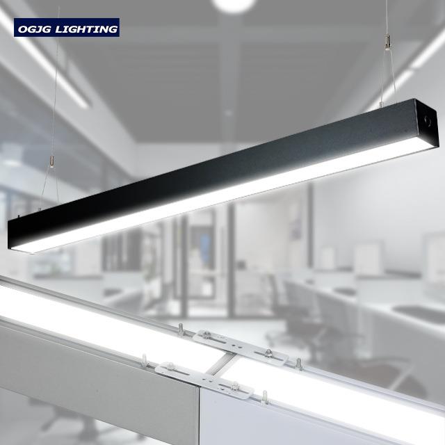 LED吊线灯办公超市商店40W60W上下发光展柜LED商业照明灯具调光