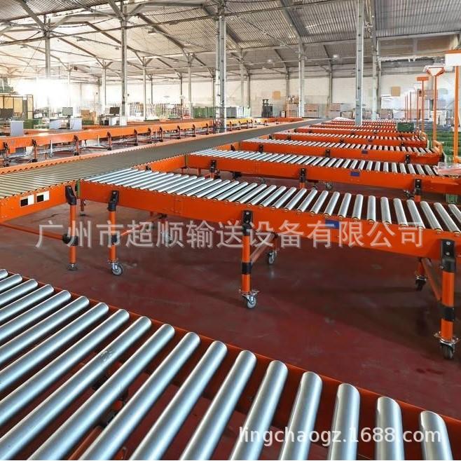 厂家直供按需制作无动力滚筒输送机有动力滚筒输送带工厂用流水线