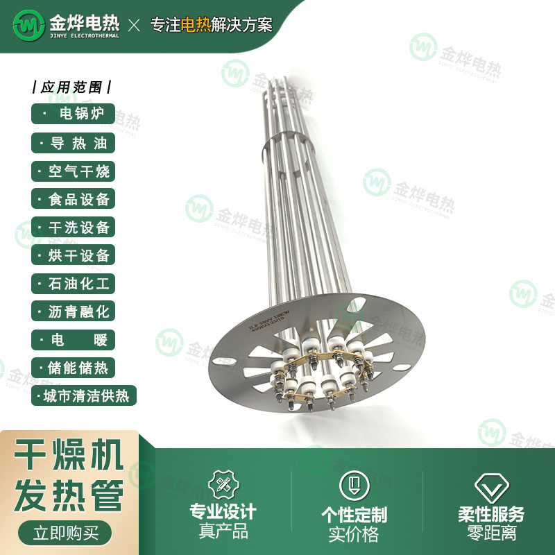 不锈钢高温工业电热管