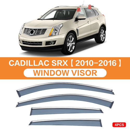 适用于凯迪拉克SRX晴雨挡雨遮阳板雨眉CADILLACSRXWindowvisor