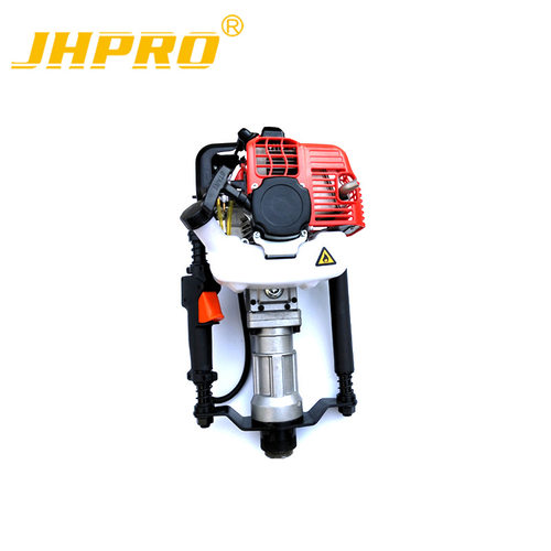 家豪 JH68B 2冲程打桩机汽油动力建筑果园木桩三角钢冲击打桩