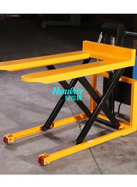 EGSD1000电动液压升高叉车脚踏式升降车GSD手动剪式高行程搬运车