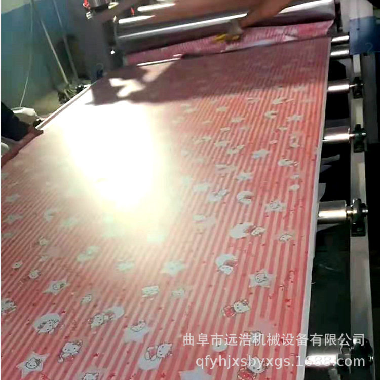 pur打胶复合贴面机木饰面柜体柜门贴纸机全自动木工贴纸机电话图片