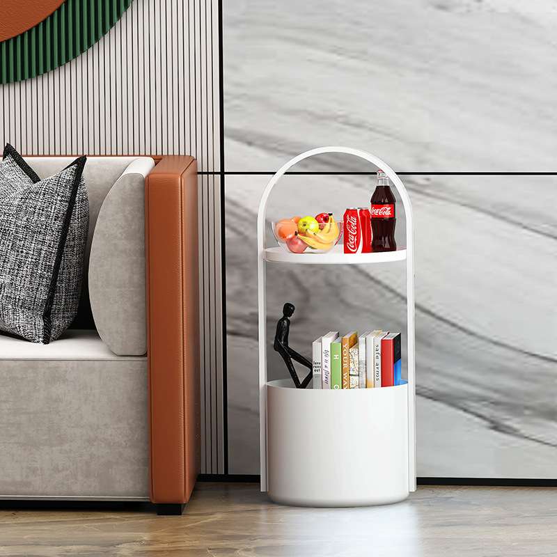 茶几简约现代迷你网红沙发边几圆形北欧客厅休闲小边桌轻奢