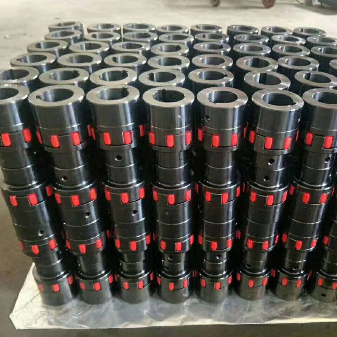 梅花星型联轴器弹性垫ML三爪联轴器GR星型联轴器45#钢联轴器