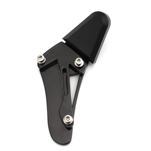 适用宝马R18造梦者创始版改装防滑侧踢边撑加大座加宽脚垫脚撑