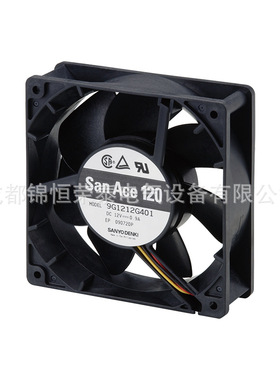 山洋Sanyo直流风扇9GA0624P7G01 PWM轴流风机24V 6015mm