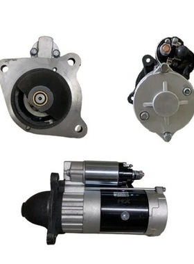 QDJ2608F起动机马达启动机R6105潍坊华丰华源华东天河R4105 5.5KW