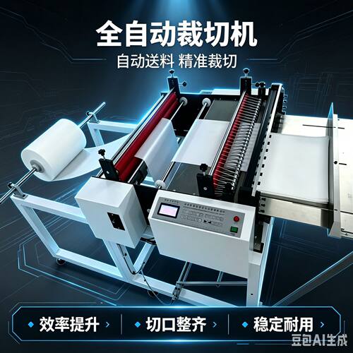 过滤膜全自动裁切机 保护膜电脑切断机 油画布自动切割机