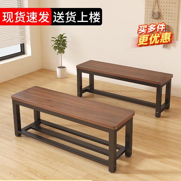 换鞋凳家用更衣室坐凳一体休息板凳入户门进门鞋架穿鞋凳长条rω