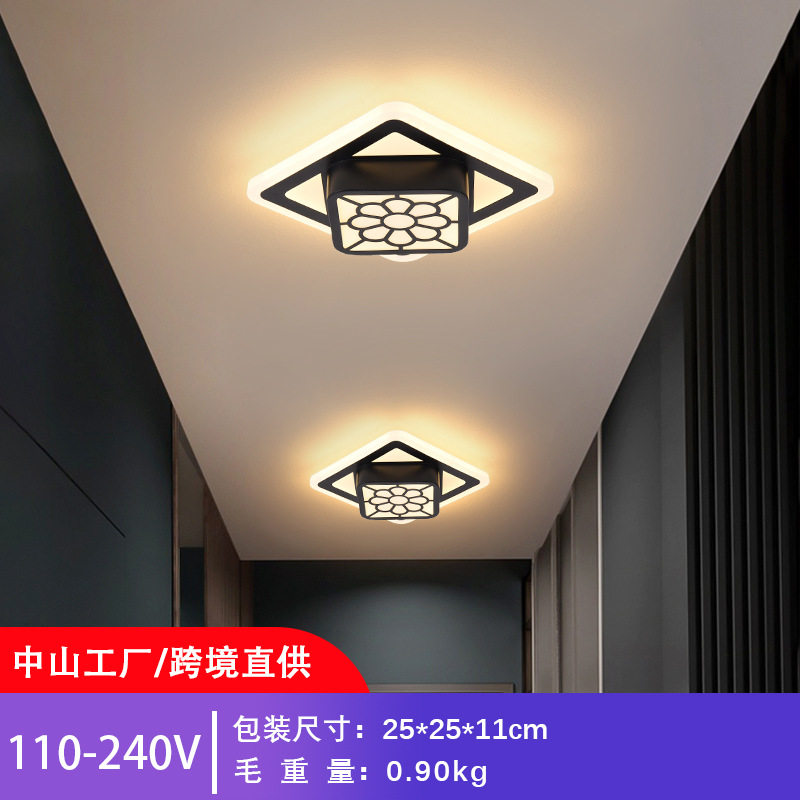 中山工厂跨境直供人体感应过道灯玄光灯楼梯走廊灯阳台灯110-24V