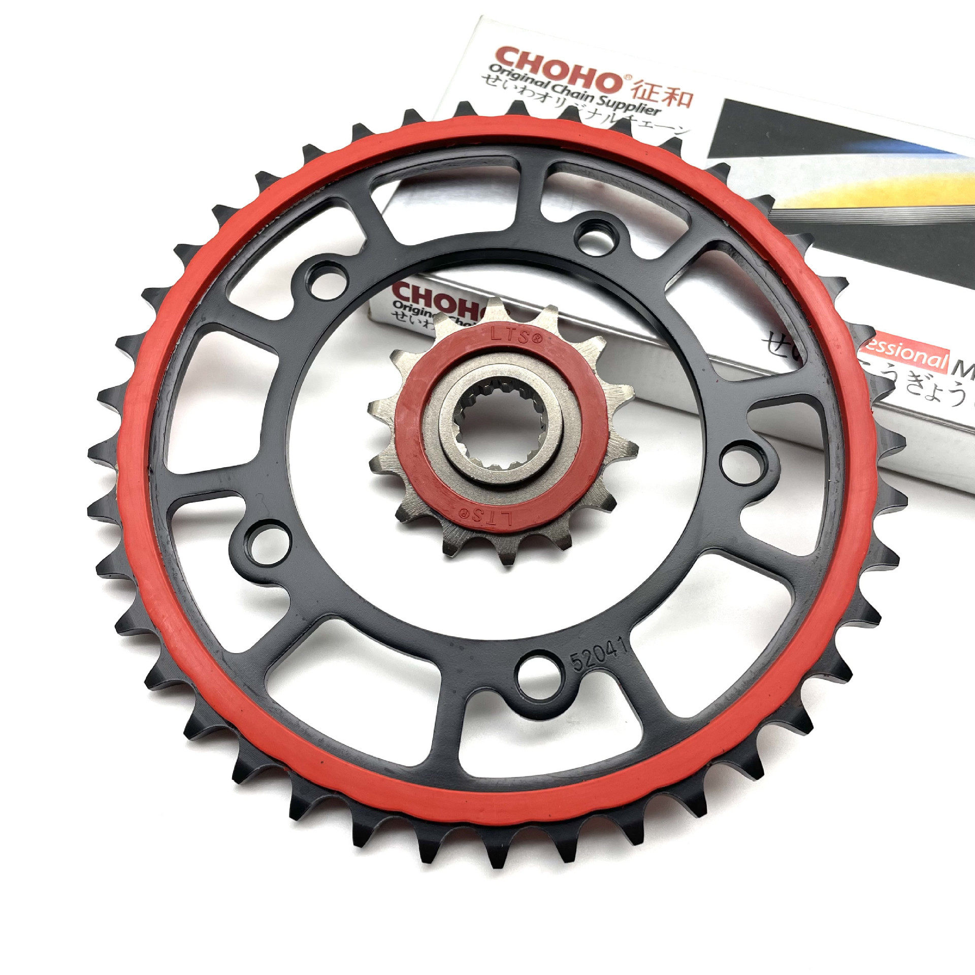 珠峰凯越ZF400X摩托车静音大链轮凯越500GY大飞静音套链牙盘