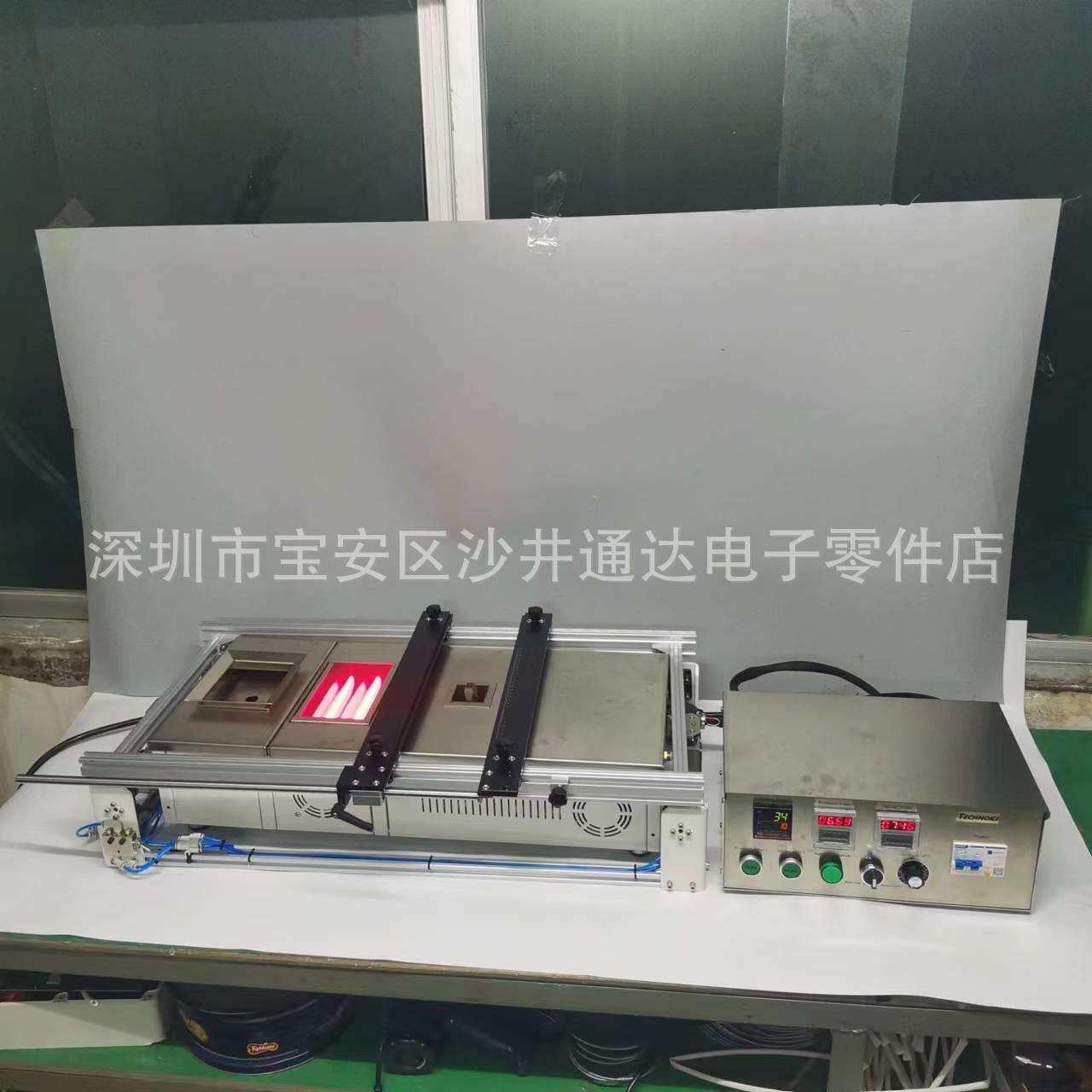 一体式自动恒温锡炉微型台式喷流熔锡炉小型波峰焊锡炉