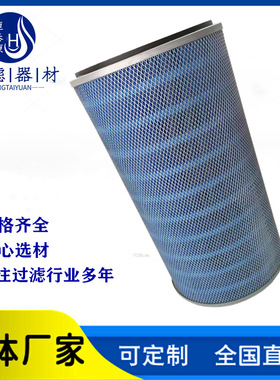 P191889喷丸机空气除尘滤芯 325*670车间阻燃过滤筒