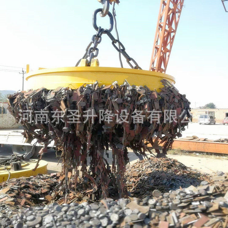 耐高温防水磁盘吊废钢废铁电磁吸盘强磁电磁吸盘电话18237365788
