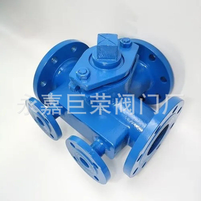 BX44W-16C铸钢三通保温旋塞阀WCB旋塞阀DN50-200硬密封