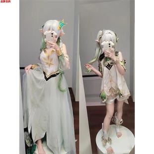 纳西妲COS原神草神纳西妲cos服大慈树王女装假发儿童可爱游戏全套