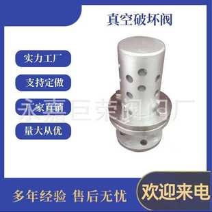 不锈钢压力释放阀 南高阀门储罐用真空破除器ZKPF真空破坏阀
