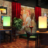 自然日出唤醒灯 工厂新款 日出模拟晨闹贪睡时钟 七彩唤醒小夜灯