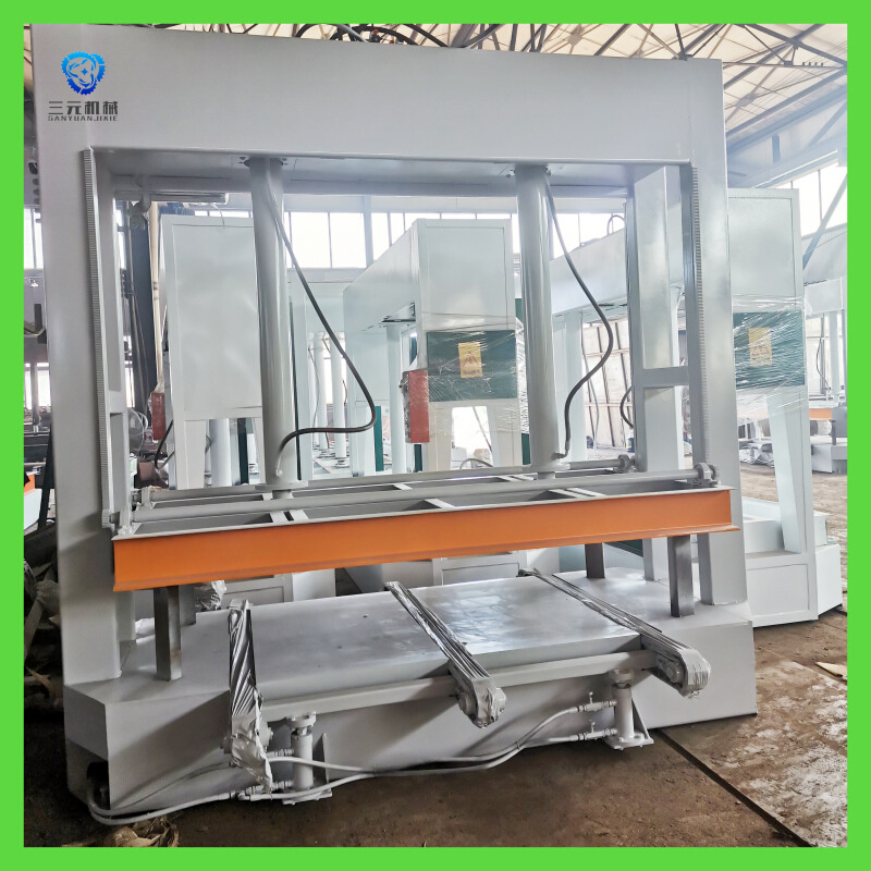 50吨3米台面铝蜂窝板用冷压机 加热瓷砖复合保温一体板压板机