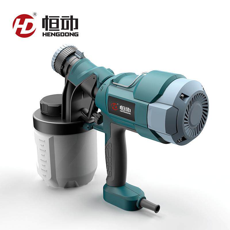 恒动新款电动喷枪油漆喷涂机乳胶漆喷漆枪气动喷嘴可换涂料喷漆机