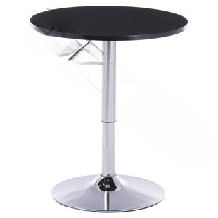 高脚桌吧台桌圆形简约鸡尾酒桌子升降旋转小圆桌酒吧圆桌吧椅组合