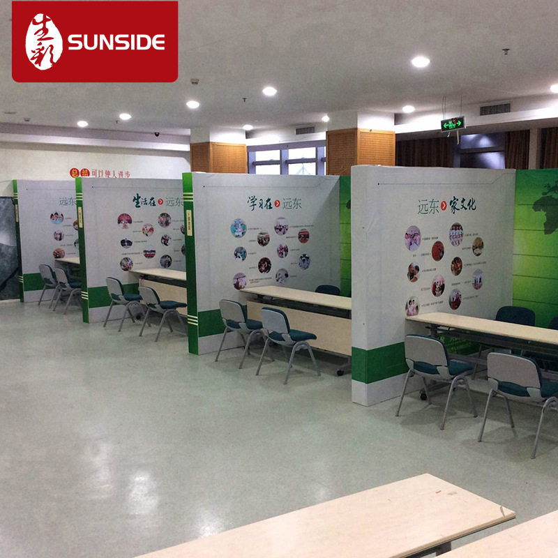 深圳厂家租售镀锌桁架 展览卖场背景桁架 快速安装喷绘灯布