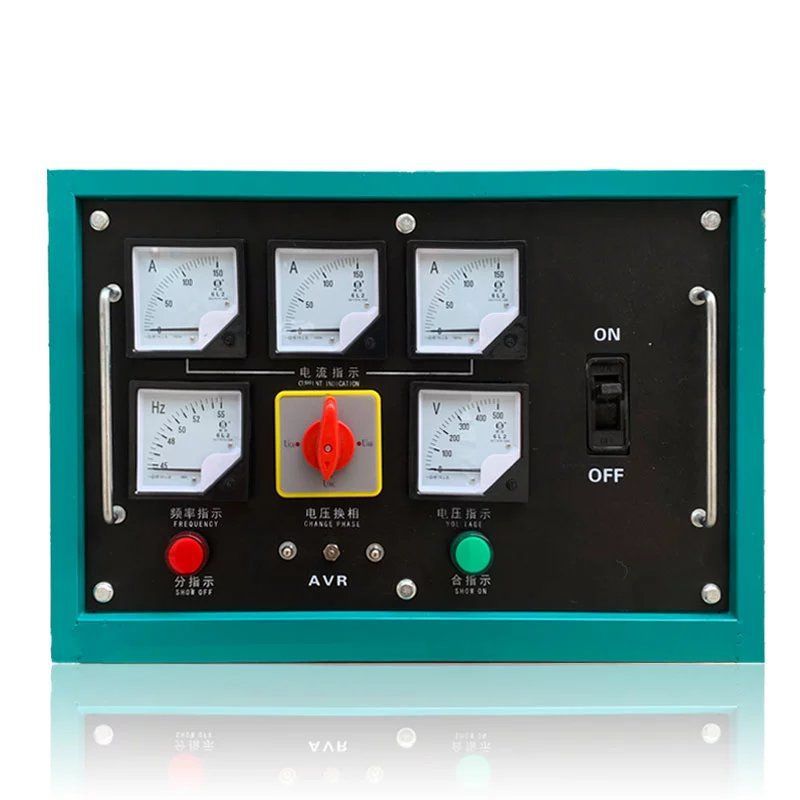 潍柴50kw千瓦柴油发电机组有刷发电机仪表电箱总成AVR配件图片