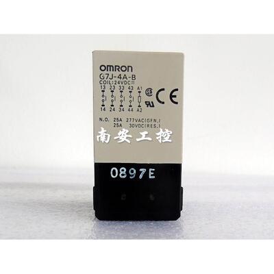 现货功率电器质保一年G7J-4A-B24VDC