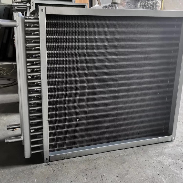 厂家直供高效低耗水冷冷凝器蒸发器铝翅片表冷器非标