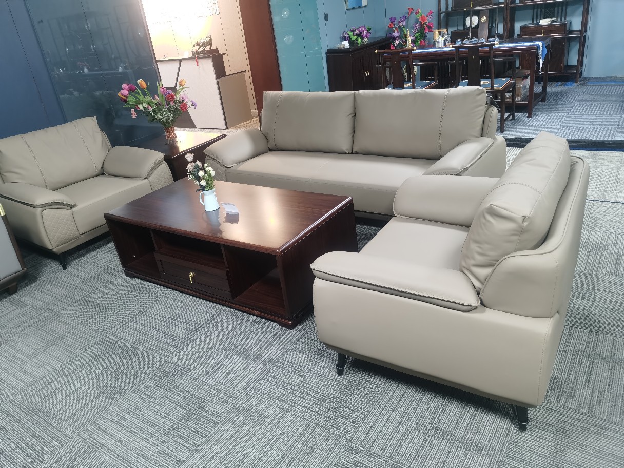 沈阳鞍山抚顺轻奢贵宾休闲沙发位商务沙发会客现代休息接待室办公