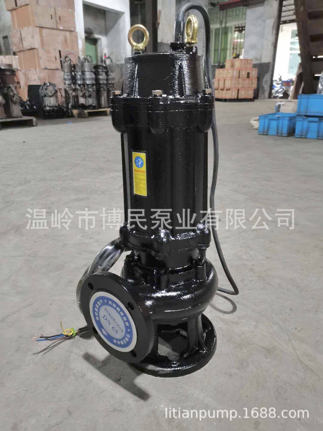 JYWQ65-25-15-2.2自动搅匀潜水排污泵三相无堵塞潜污泵污水提升泵