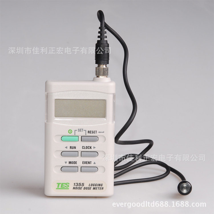 泰仕TES-1355噪音剂量计 噪音暴露量测试仪TES-1355