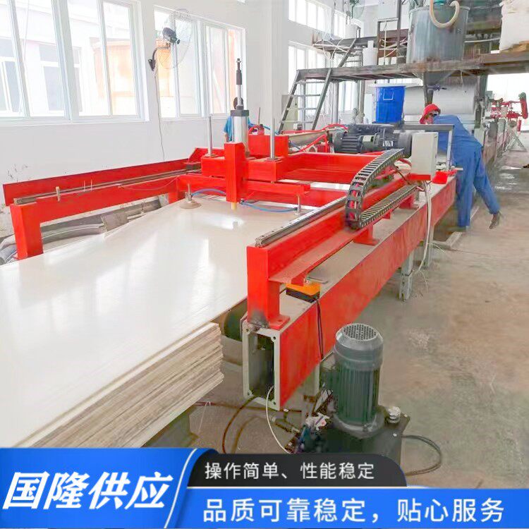 自动化复合玻镁板防火板设备水泥纤维板生产线凌美板制板机