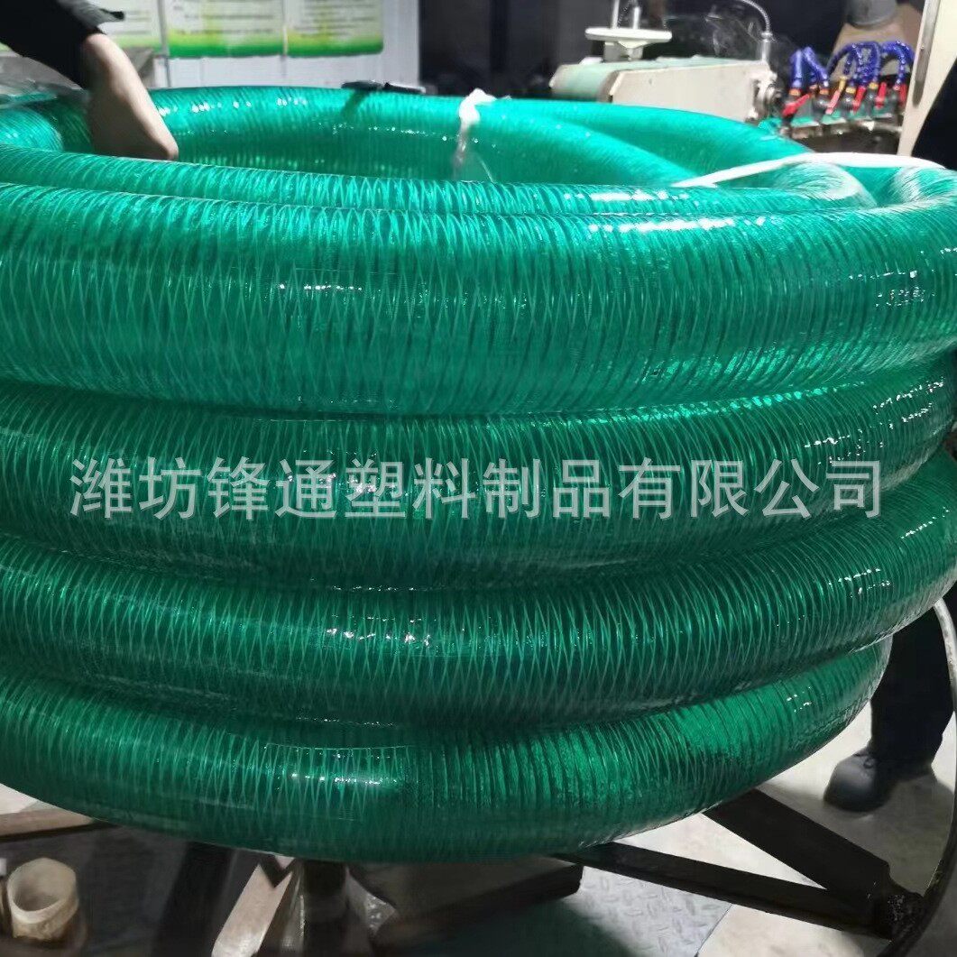 PVC硅胶防静电钢丝纤维复合增强软管耐腐蚀耐高压化工管道复合管