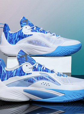 闪击10实战篮球鞋男款气垫减震专业比赛训练运动球鞋摩擦有声儿童