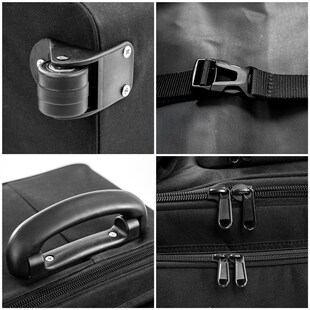 PDH架子鼓支架包附件箱 架子鼓硬件箱演出箱带滑轮 镲架包