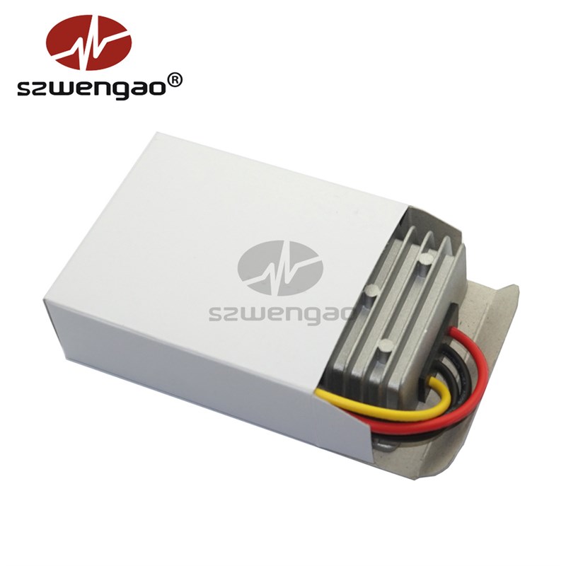 【稳高】车载LED显示屏防水电源12V 24V转5V 20A降压模组 稳压器
